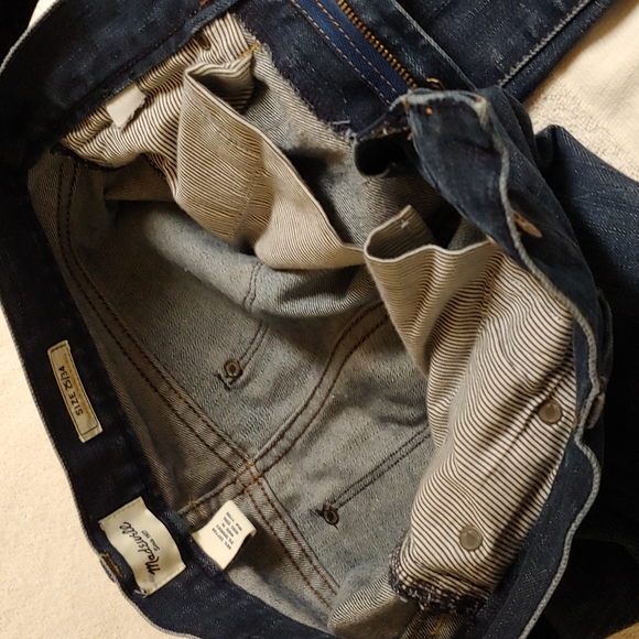 Madewell Rail straight leg jeans wm. Sz. 25/34 - Picture 11 of 12